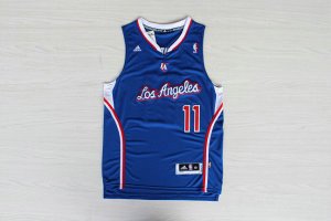 Maillot De Basket Los Angeles Clippers Jamal Crawford 11 Tissus Sportif Fans Edition Bleu